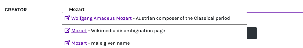 screenshot entry form autocomplete